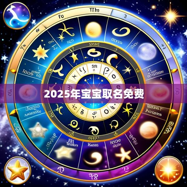 2025年宝宝取名免费