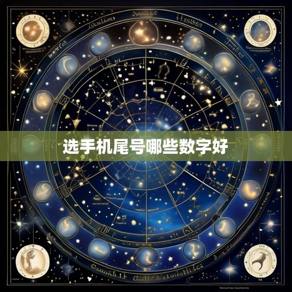 选手机尾号哪些数字好