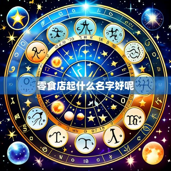 零食店起什么名字好呢