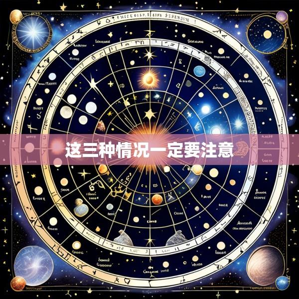 这三种情况一定要注意