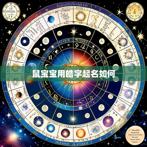 鼠宝宝用皓字起名如何