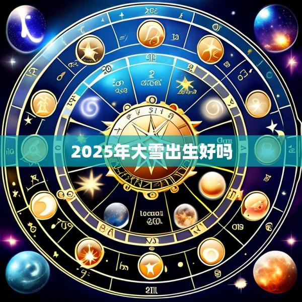 2025年大雪出生好吗
