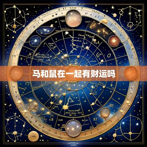 马和鼠在一起有财运吗
