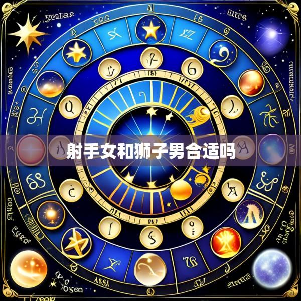射手女和狮子男合适吗