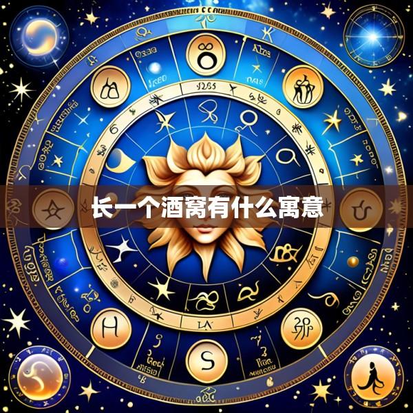 长一个酒窝有什么寓意