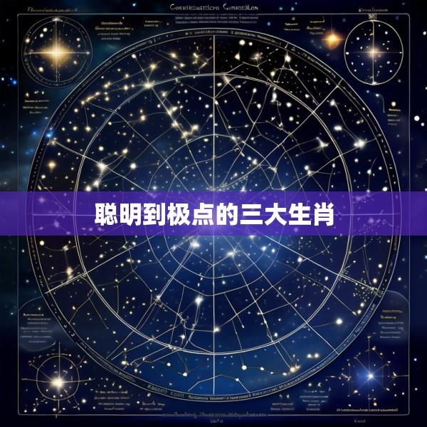 聪明到极点的三大生肖