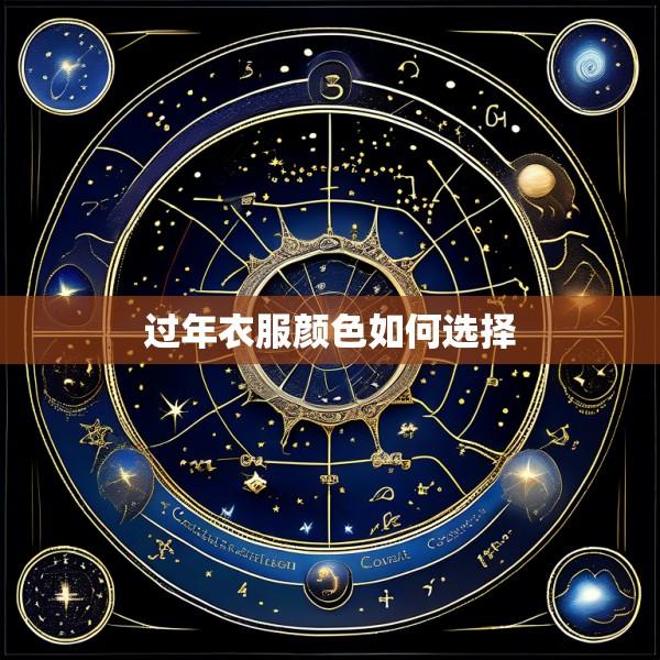 过年衣服颜色如何选择