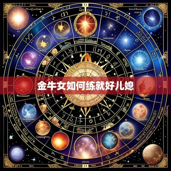 金牛女如何练就好儿媳