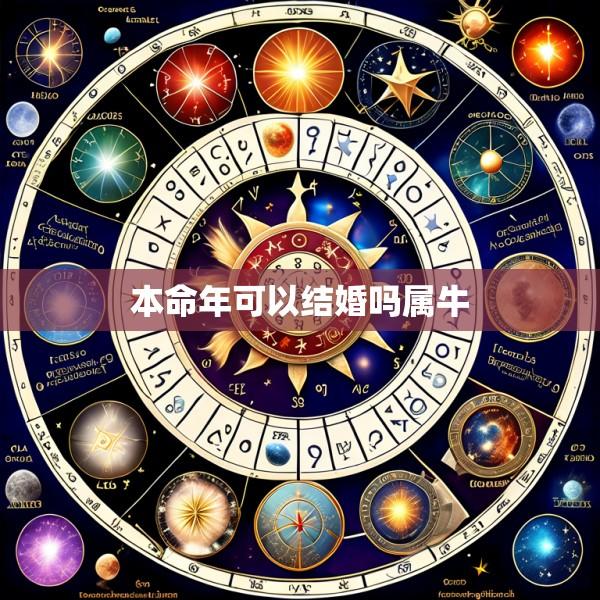 本命年可以结婚吗属牛