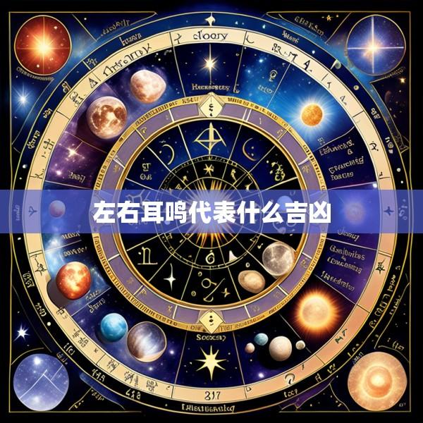 左右耳鸣代表什么吉凶