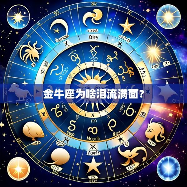 金牛座为啥泪流满面？