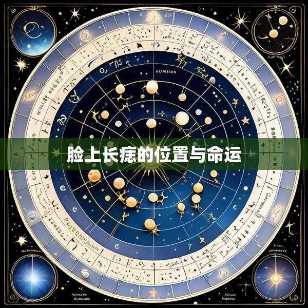 脸上长痣的位置与命运