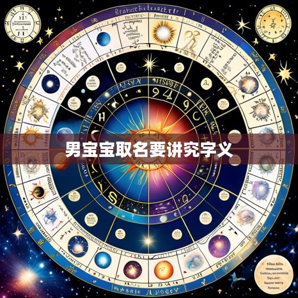 男宝宝取名要讲究字义