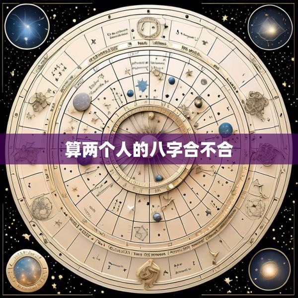 算两个人的八字合不合