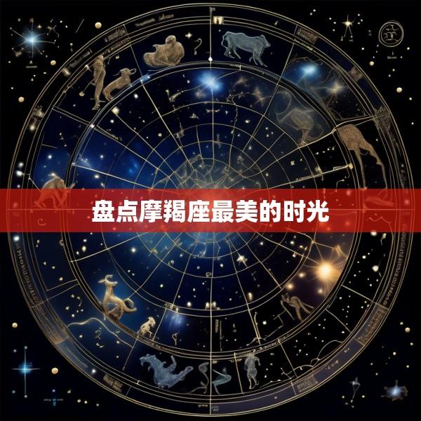 盘点摩羯座最美的时光