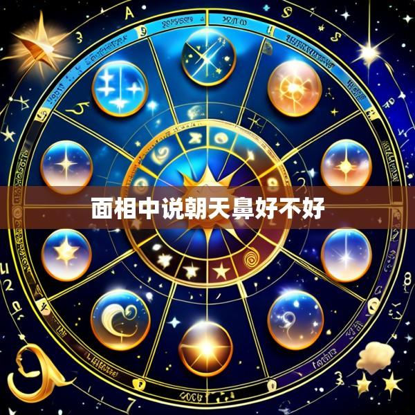面相中说朝天鼻好不好