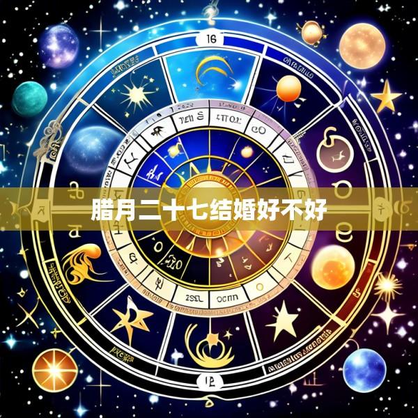 腊月二十七结婚好不好