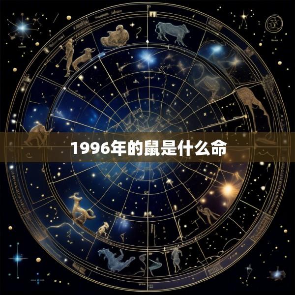 1996年的鼠是什么命