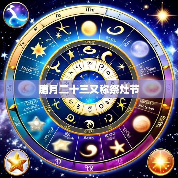 腊月二十三又称祭灶节