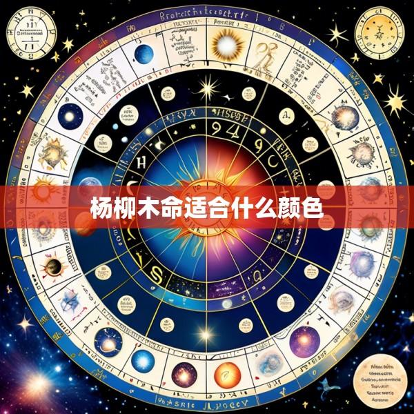 杨柳木命适合什么颜色