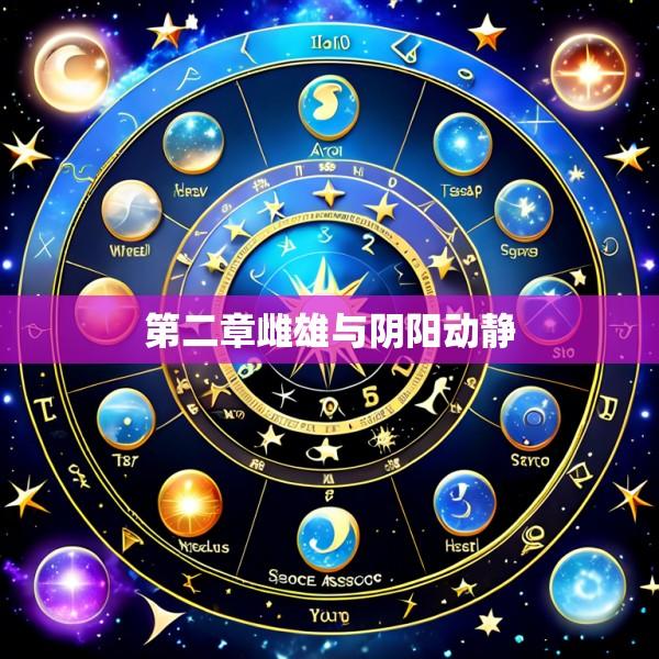 第二章雌雄与阴阳动静
