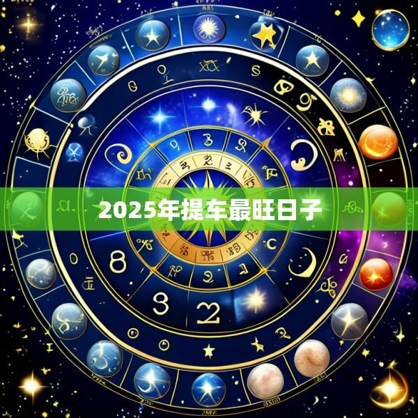 2025年提车最旺日子
