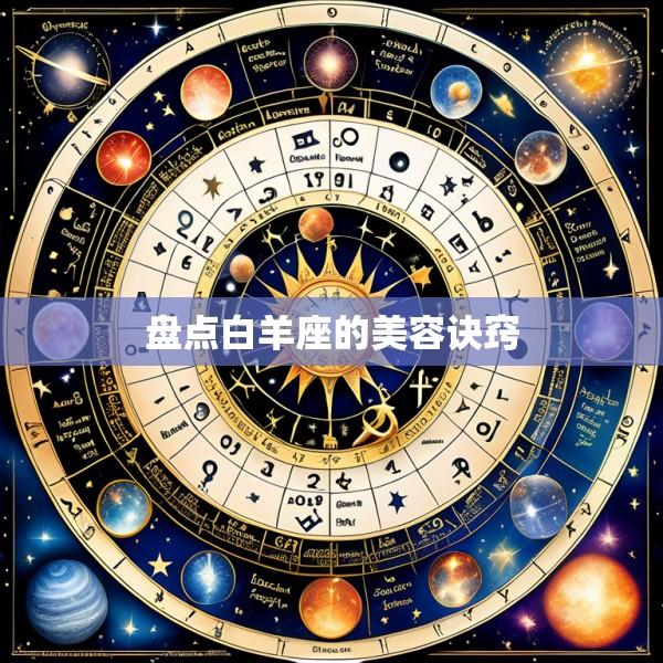 盘点白羊座的美容诀窍