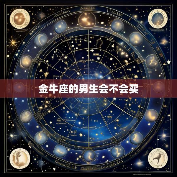 金牛座的男生会不会买