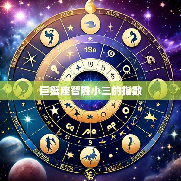 巨蟹座智胜小三的指数