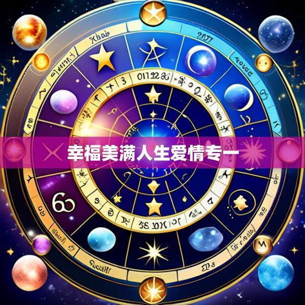 幸福美满人生爱情专一