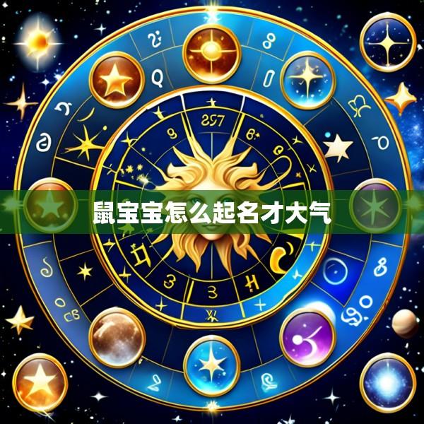鼠宝宝怎么起名才大气