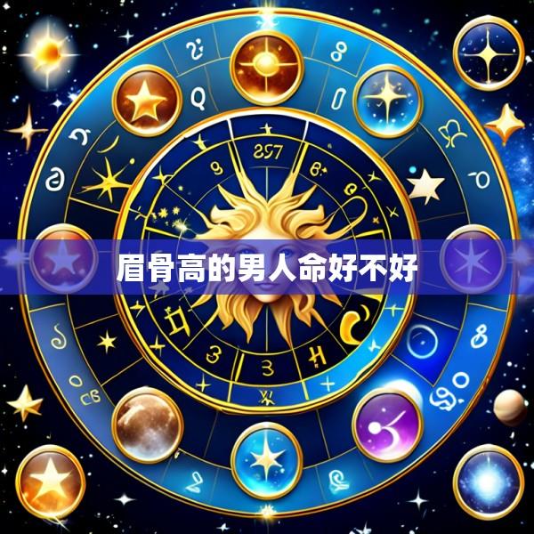 眉骨高的男人命好不好