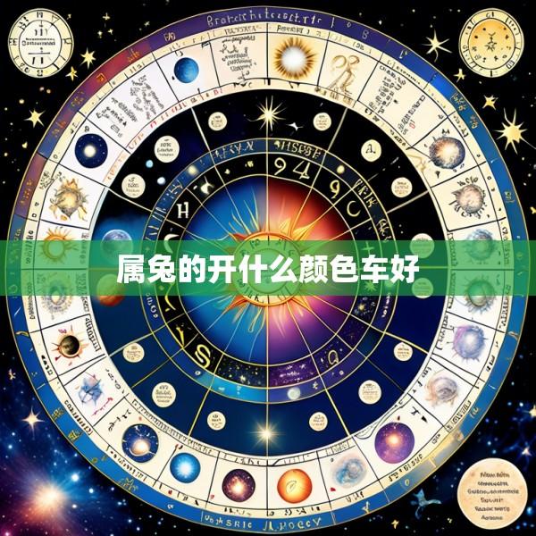 属兔的开什么颜色车好