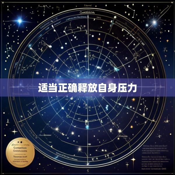 适当正确释放自身压力