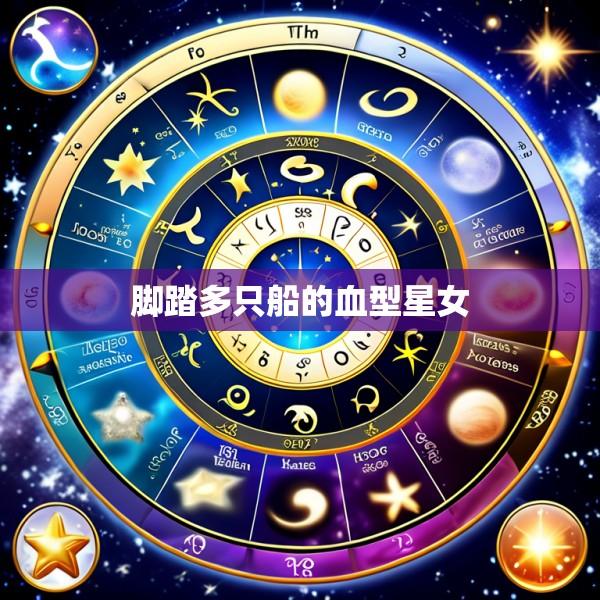 脚踏多只船的血型星女