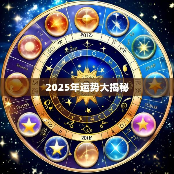 2025年运势大揭秘