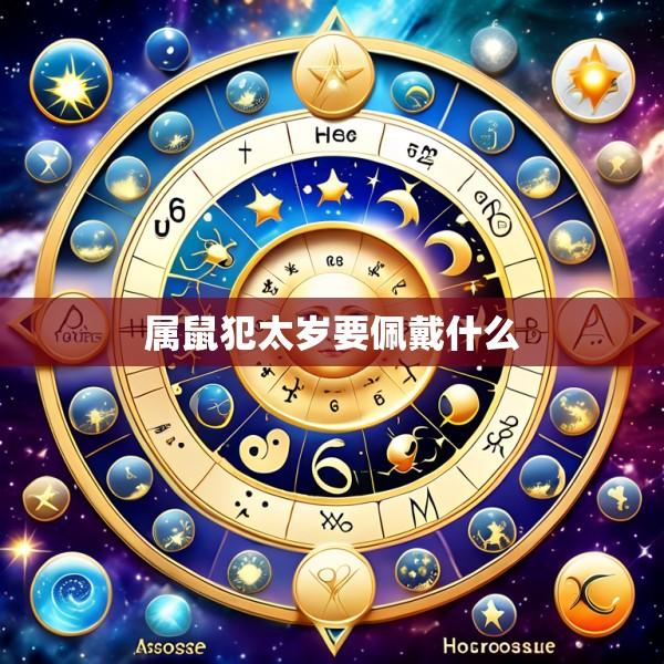 属鼠犯太岁要佩戴什么