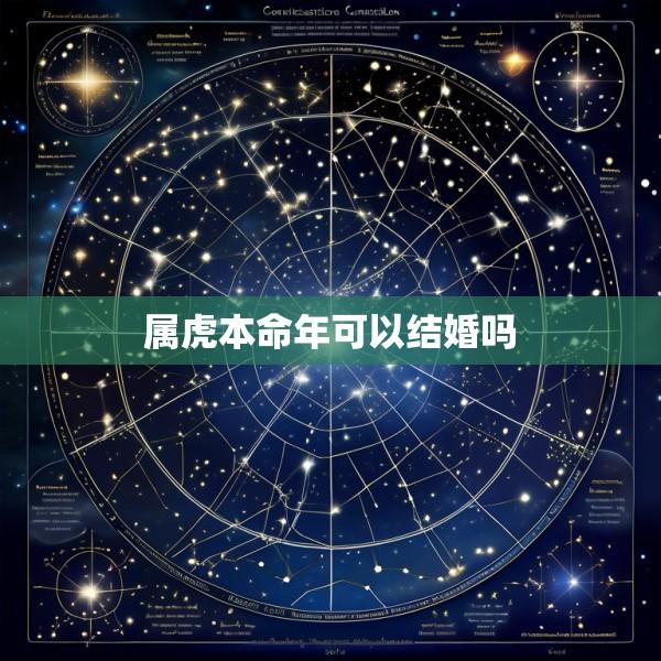 属虎本命年可以结婚吗