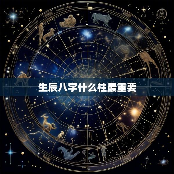 生辰八字什么柱最重要