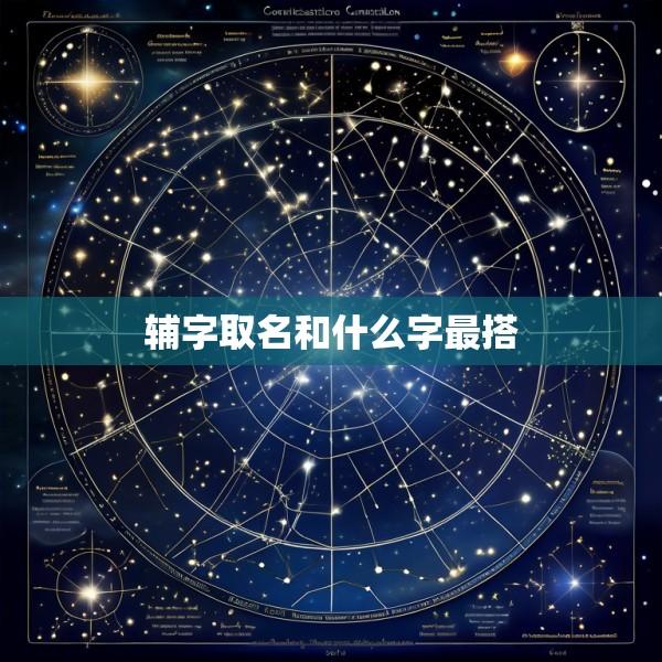 辅字取名和什么字最搭
