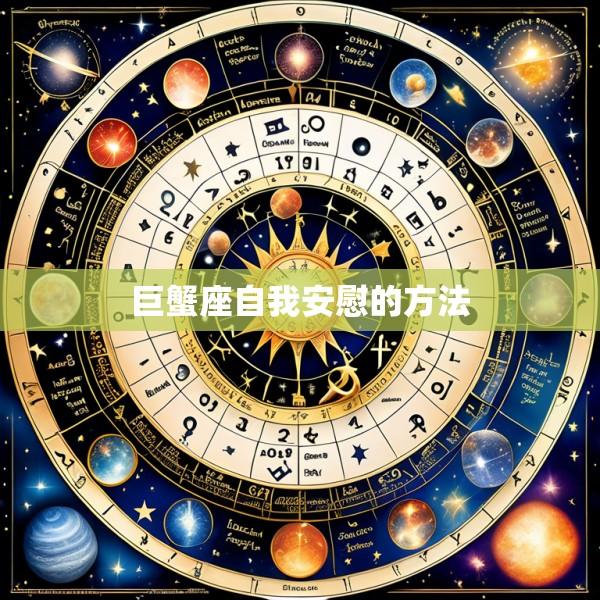 巨蟹座自我安慰的方法