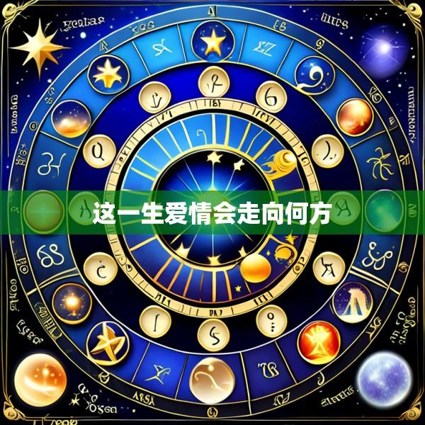 这一生爱情会走向何方