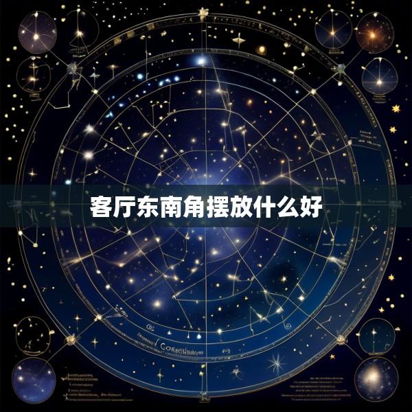 客厅东南角摆放什么好