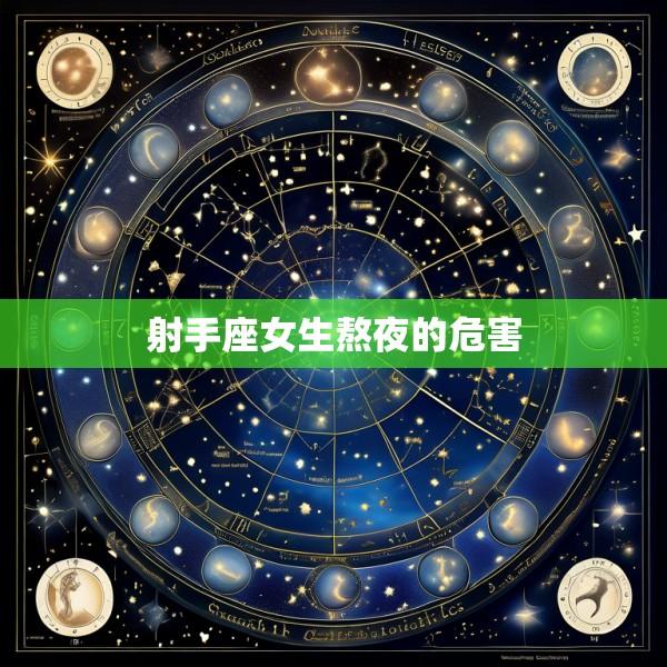射手座女生熬夜的危害