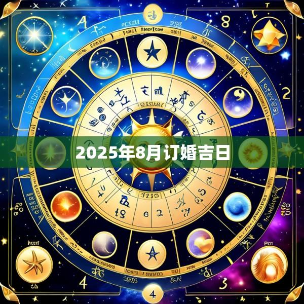 2025年8月订婚吉日