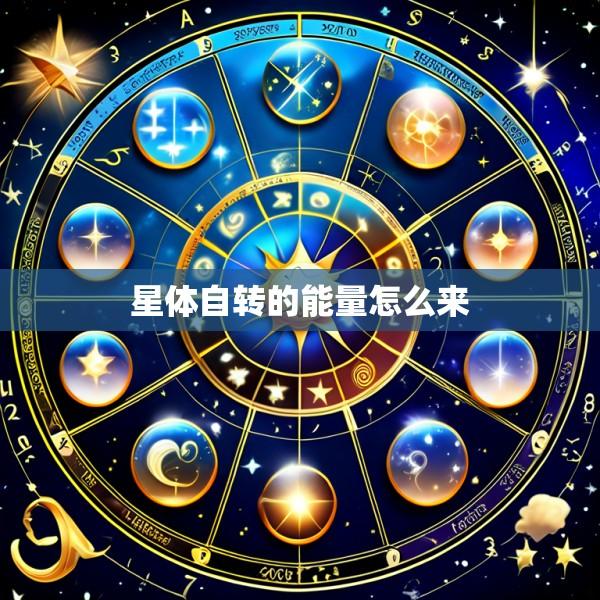 星体自转的能量怎么来