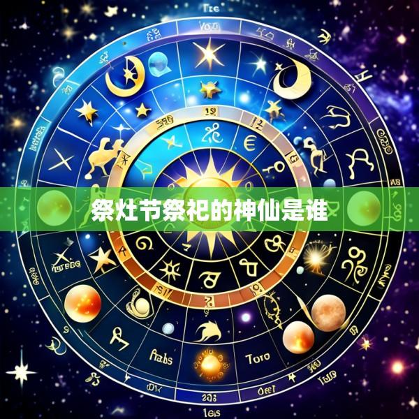 祭灶节祭祀的神仙是谁