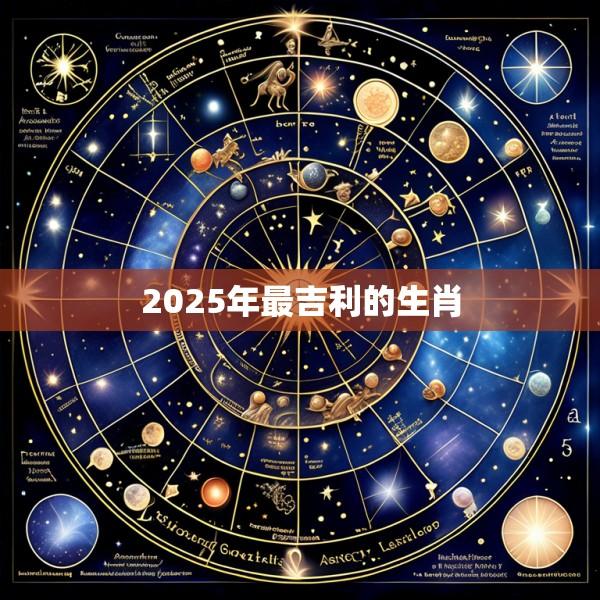 2025年最吉利的生肖