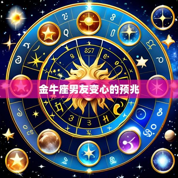 金牛座男友变心的预兆