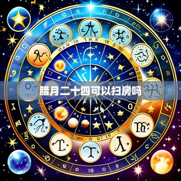 腊月二十四可以扫房吗